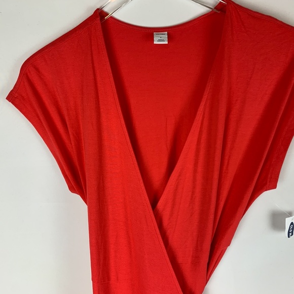 Wrap-Front Dolman-Sleeve Midi Dress - Picture 5 of 13